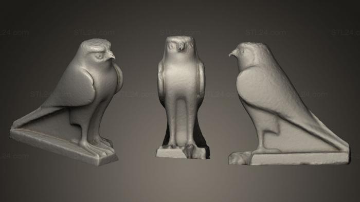 Animal figurines (Horus, STKJ_0322) 3D models for cnc